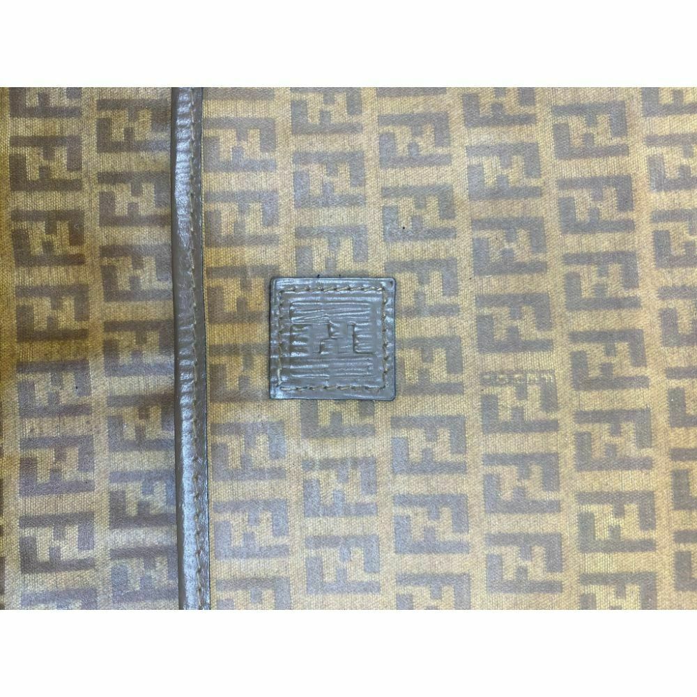 Vintage FENDI Brown Clutch