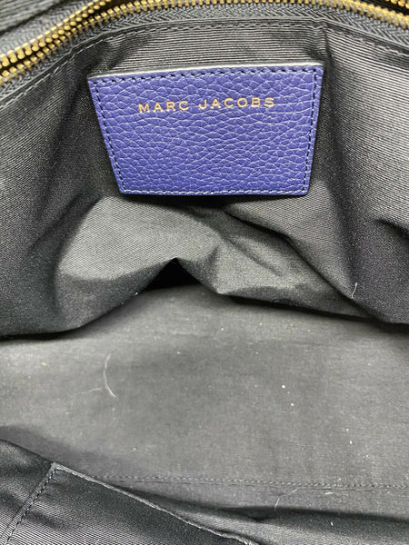 Marc Jacobs Navy Large Leather Tote bag