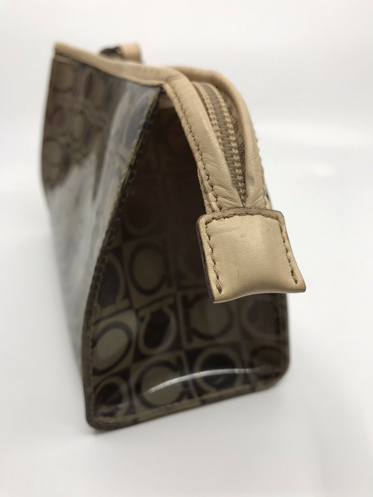 SALVATORE FERRAGAMO vintage Pastic Pouch