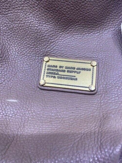 Marc By Marc Jacobs Customized With Removable Tunes Tie Sash Accent Tan Leather