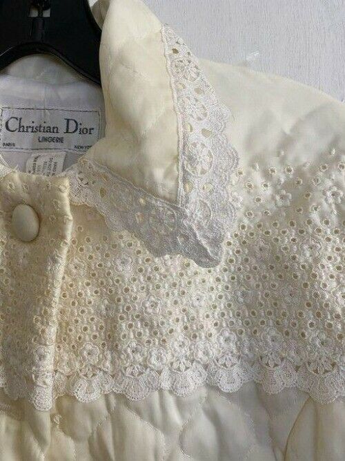 dior white vintage lingerie small activewear outerwear