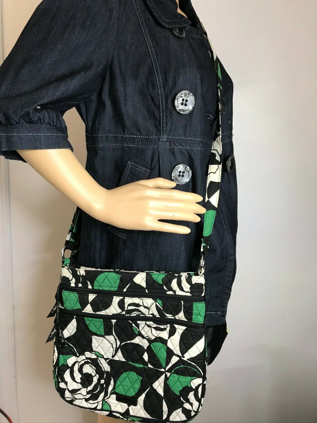 Vera Bradley Quilted Crossbody / Shoulder Bag