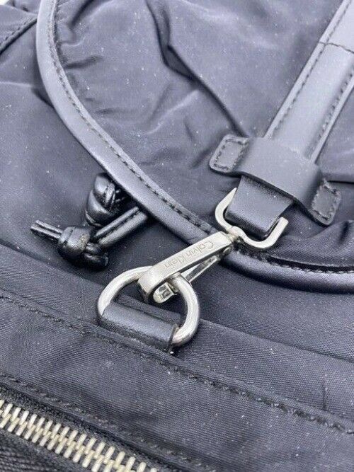 Calvin Klein Black Nylon Backpack