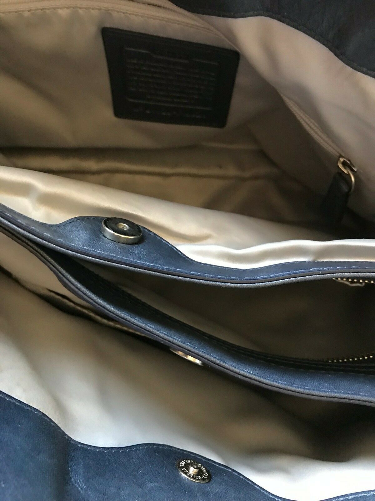 Coach leather handbag