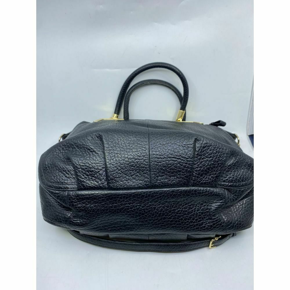 COACH XL Leather Black Shoulder Bag Very Good Condition