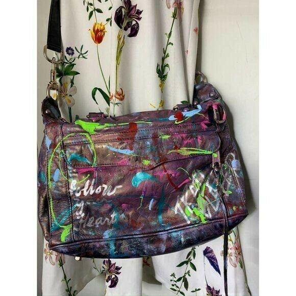 Rebecca Minkoff Customized Multi Color Tote Bag