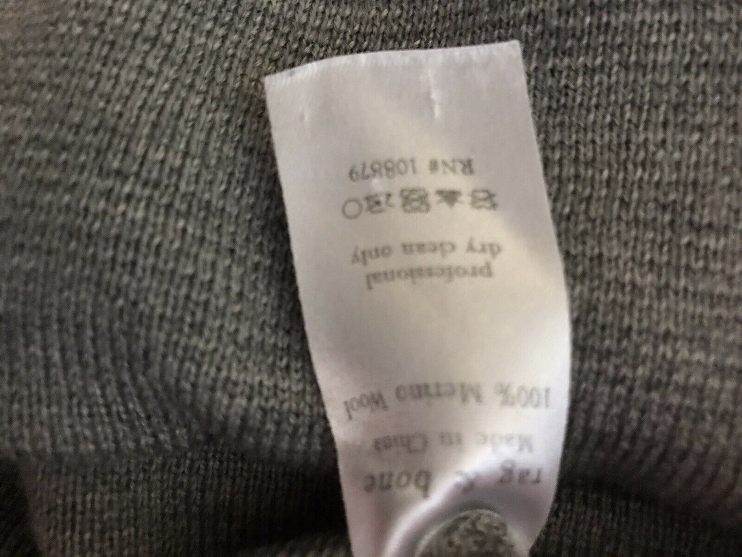 Rag & Bone Men’s Grey Sweater XL
