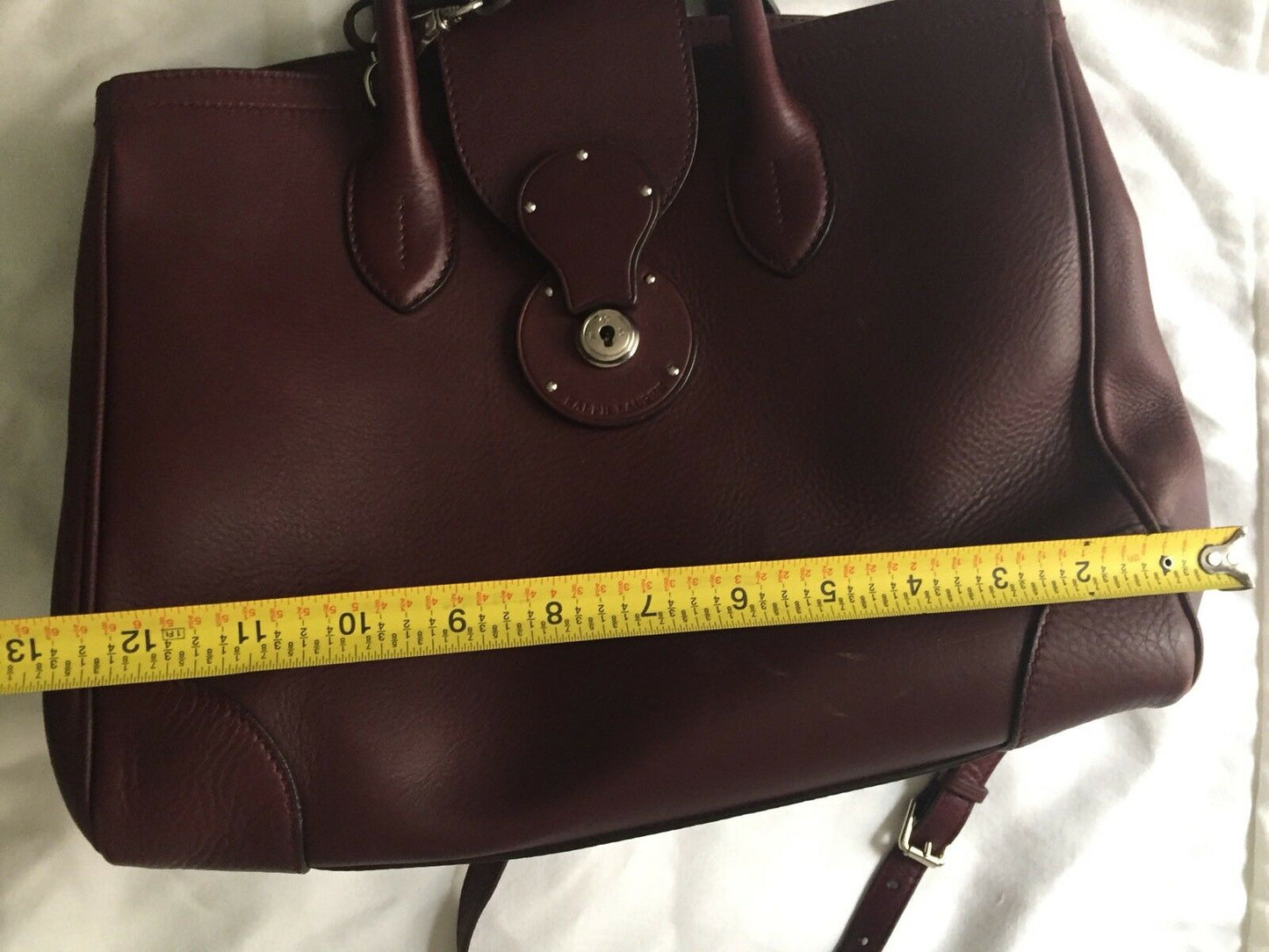 RALPH LAUREN Leather Tote