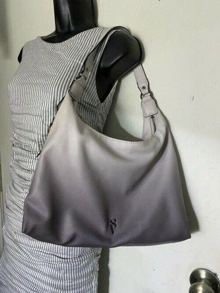 Simply Vera Vera Wang purple white faux leather shoulder bag