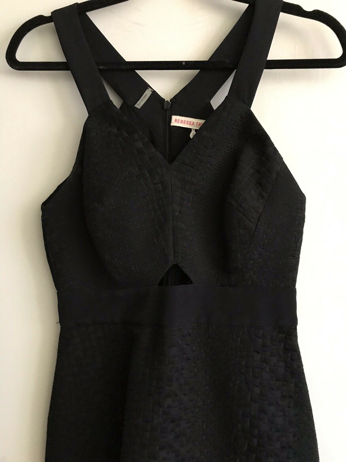 REBECCA TAYLOR Black Dress Sz 0