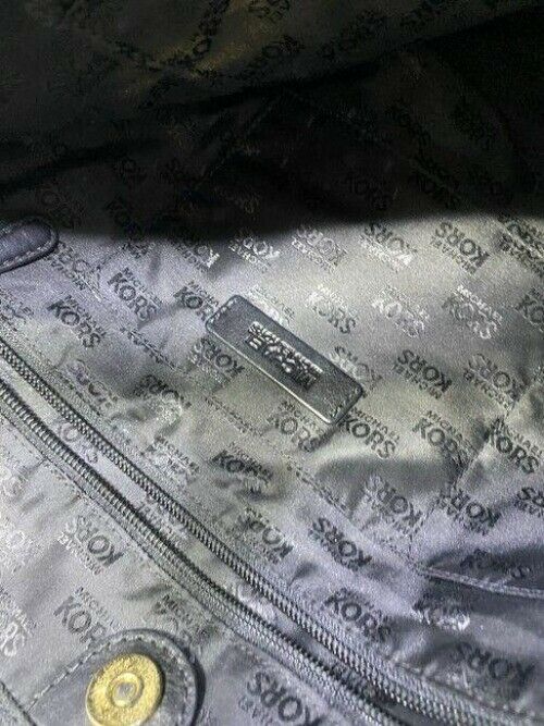 michael kors bag xl msrp black jacquard fabric tote