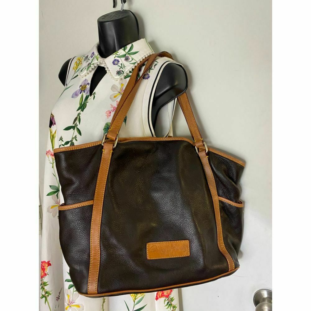 DOONEY & BOURKE Brown Large Leather Tote Bag