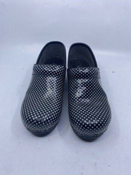 Dansko Black White Polka Dot Mulesslides Size Eu