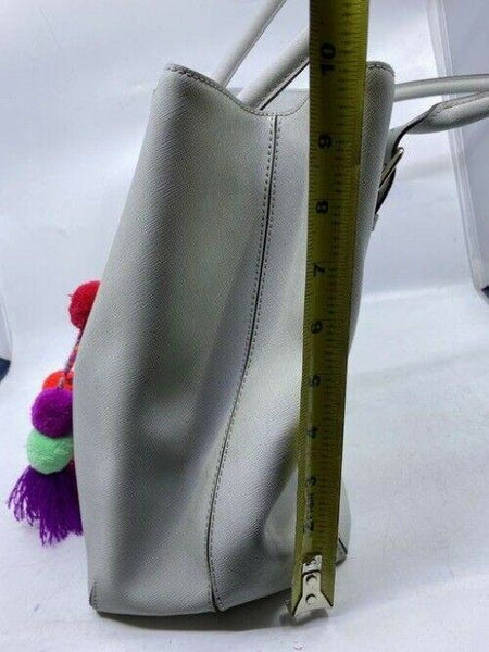 kate spade shopping xl w saffiano w detachable off white leather tote