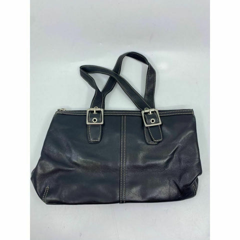 Coach Black Medium Leather Handbag