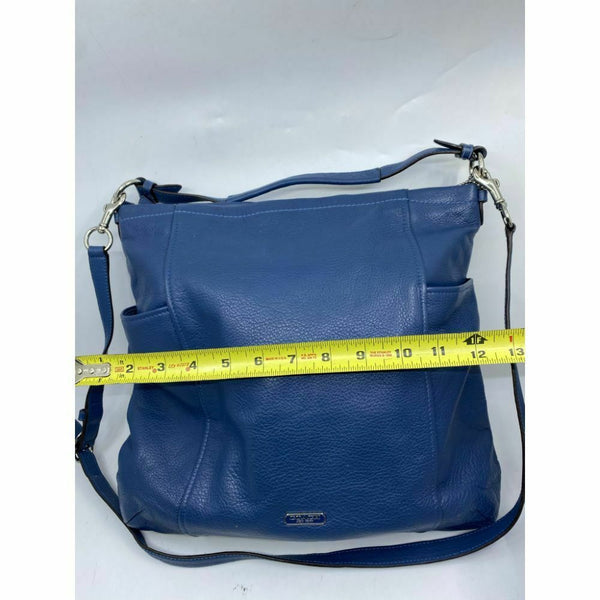 COACH XL Leather Blue Shoulder Bag Very Good Condition