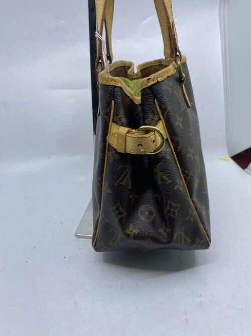 Louis Vuitton Batignolles Vertical Brown Monogram Canvas Shoulder Bag