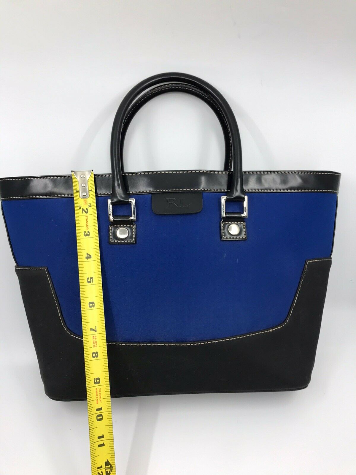 RALPH LAUREN Fabric Tote Bag