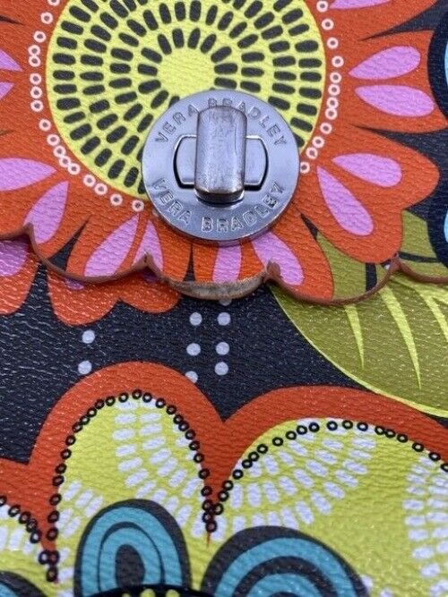 Vera Bradley Unique Multicolor Coated Canvas Cross Body Bag