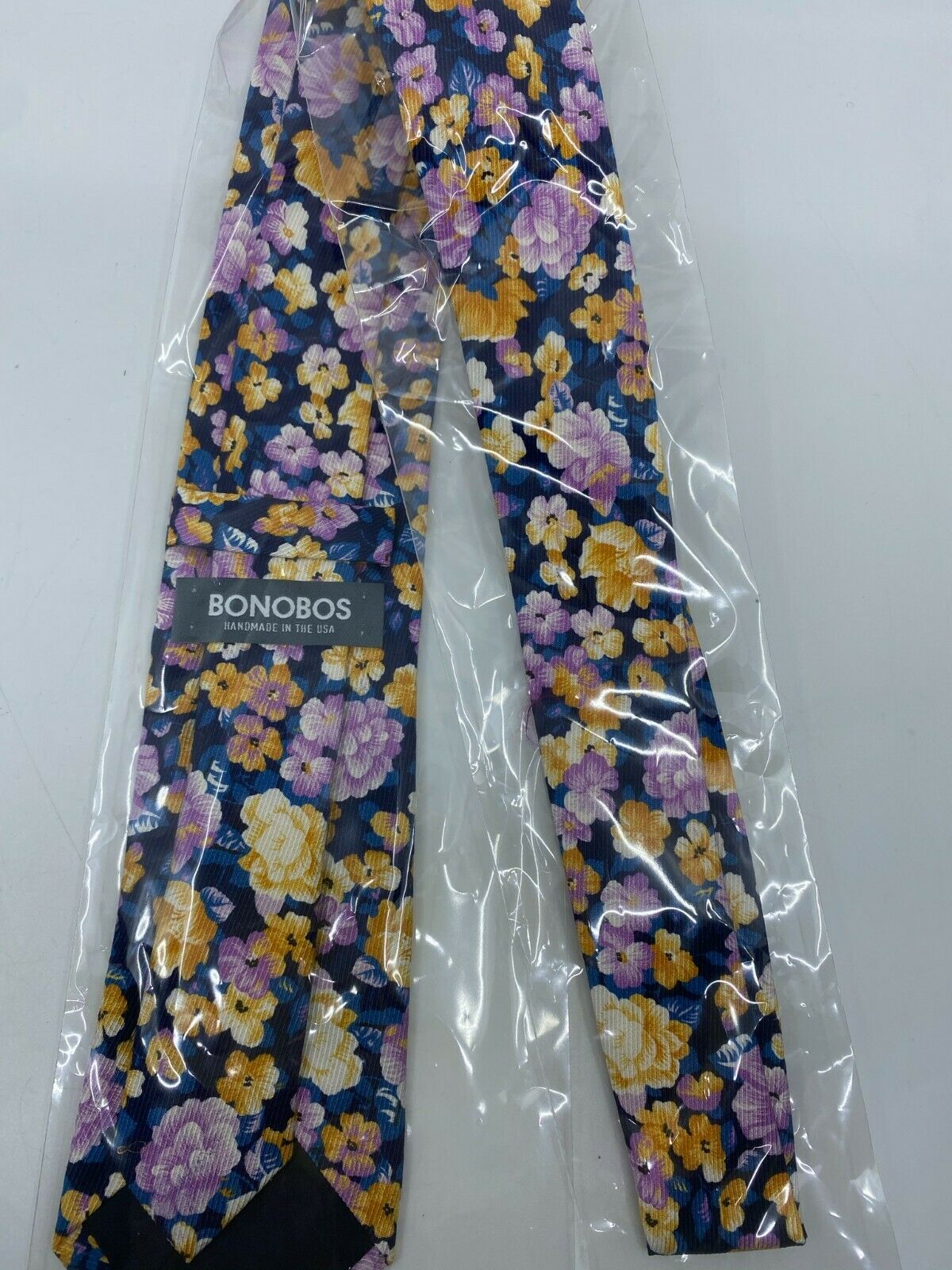 NWOT BONOBOS Neck Tie Multicolor Floral Great for Spring MSRP 98