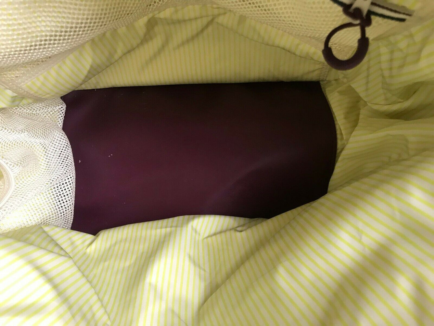 Lululemon Large Gym/School/Work Purple Poly Shoulder Bag
