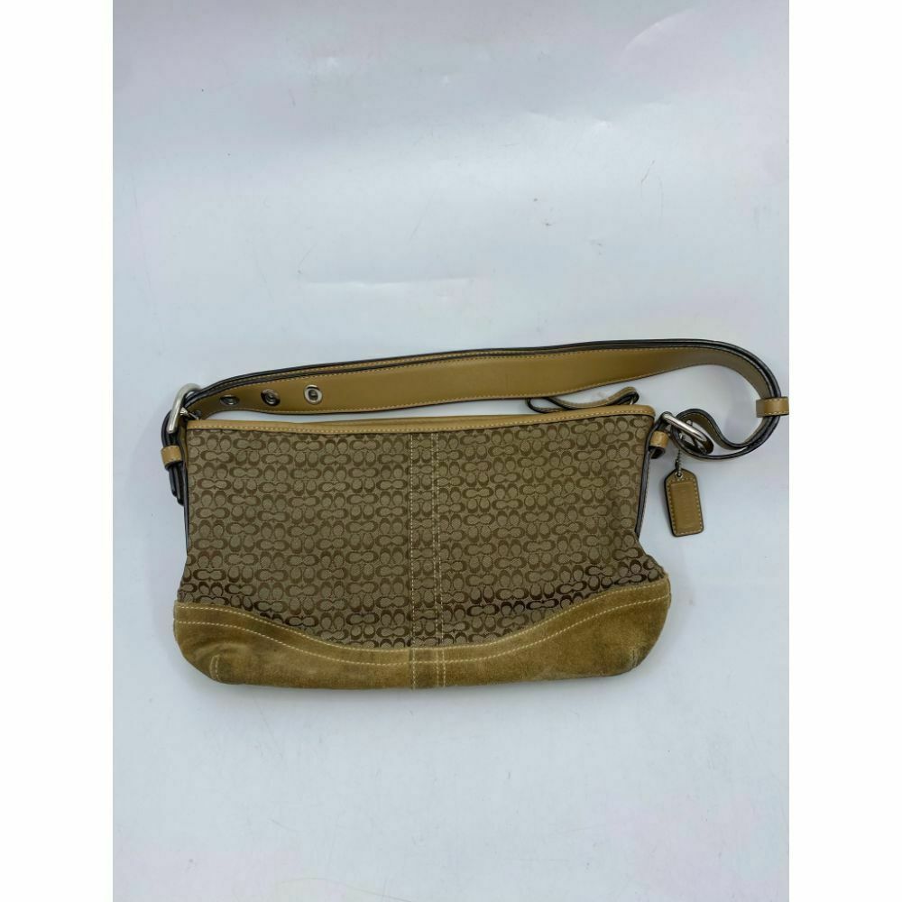 Coach Women's Brown Medium Fabric Shoulder Bag