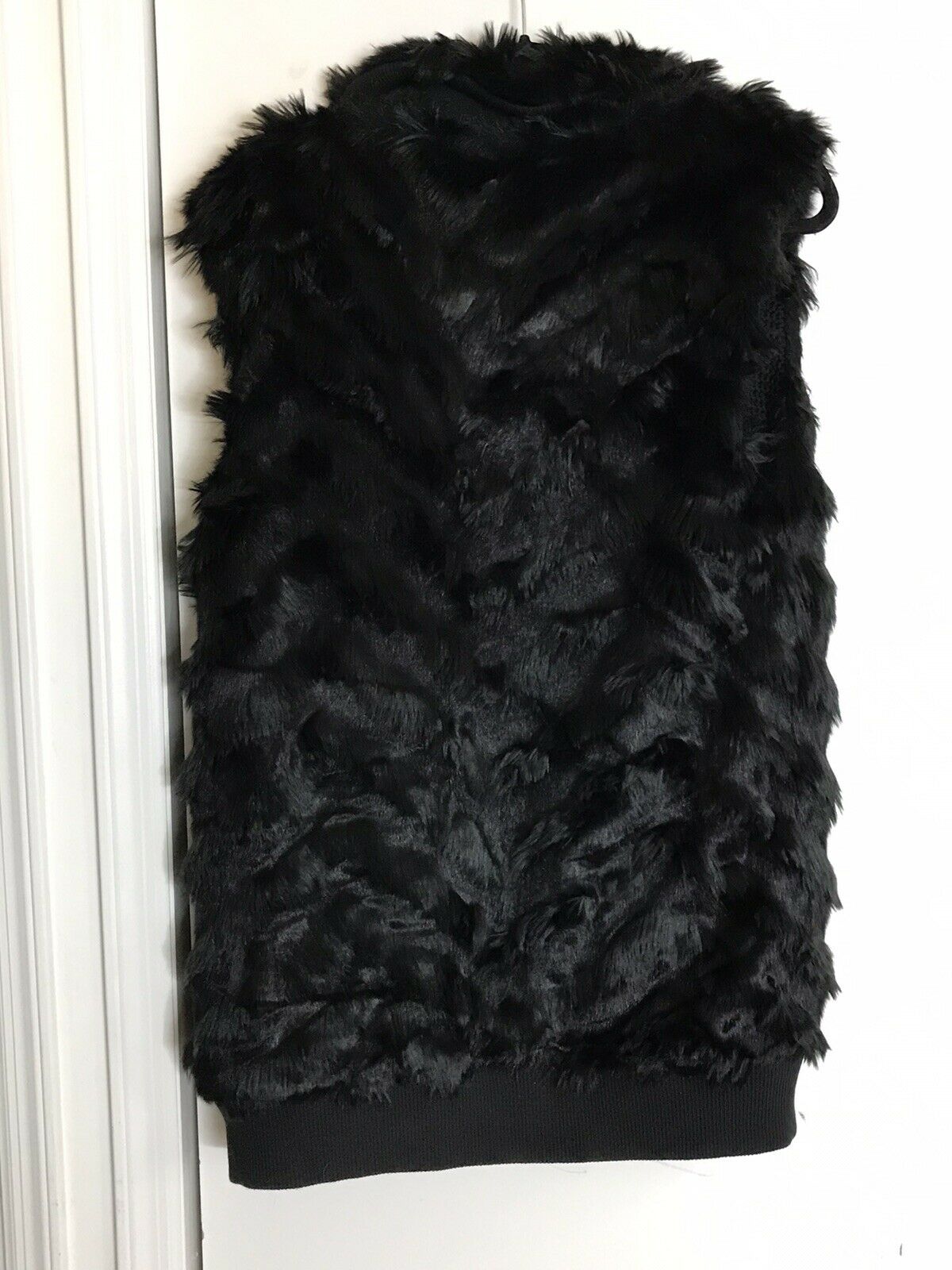 JOHN JOHN LAB Faux Fur Vest One Size