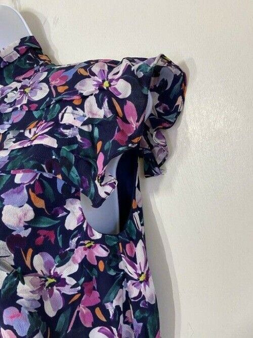 nicole miller purple green blue blue new msrp