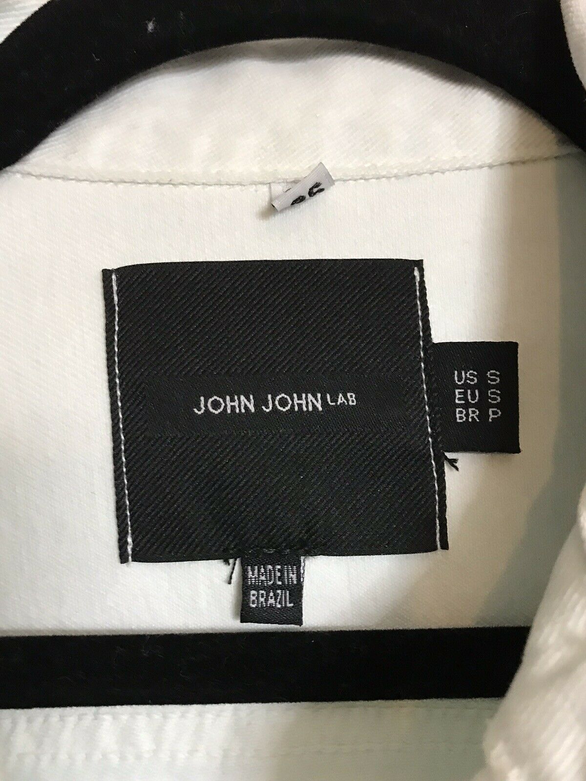 NWT! John John Lab Denim Romper Small
