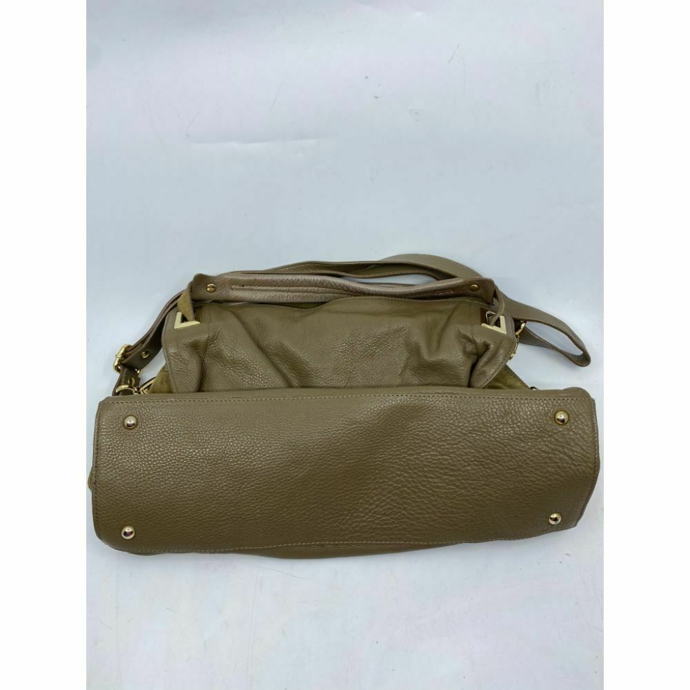 Sandro Brown Leather Shoulder Bag