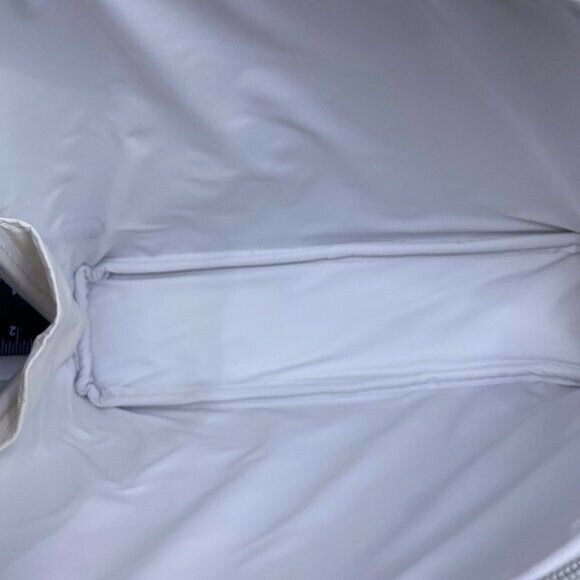 Chanel White Sublimage make up bag