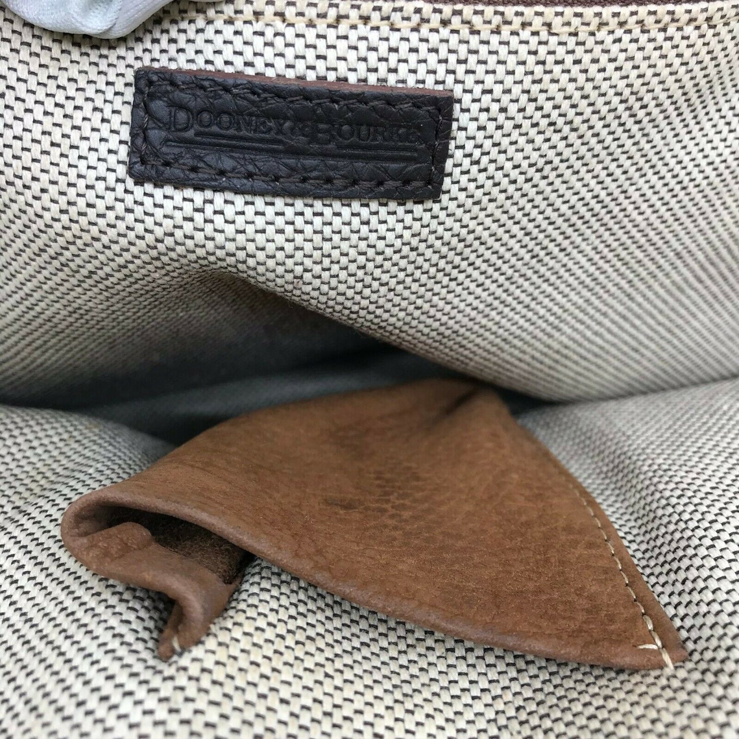 Dooney & Bourke Brown Large Tote Bag