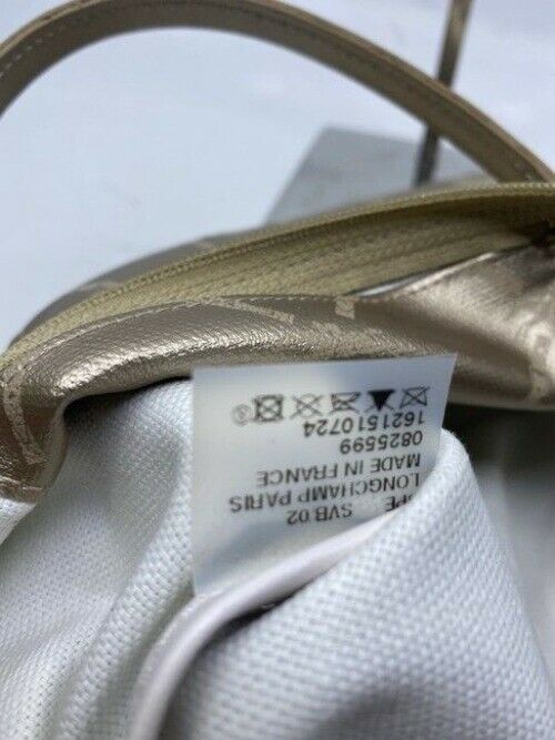 Longchamp Shinny Gold Nylong Tote