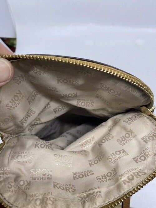 Michael Kors Classic Tan Leather Cross Body Bag