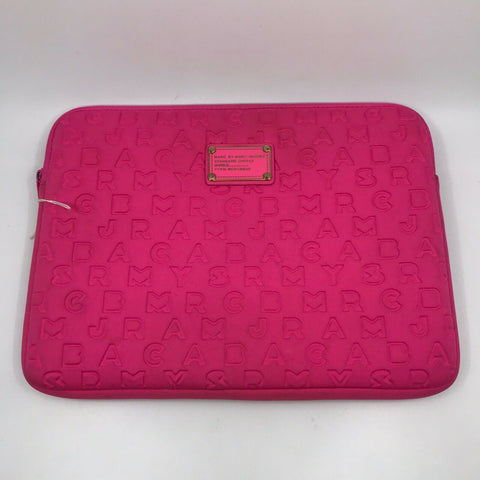 Marc Jacobs Pink Sciba fabric Case clutch