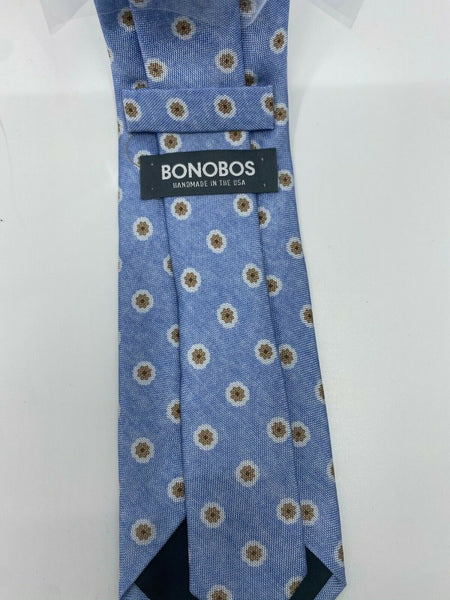 NWT BONOBOS Neck Tie Yellow WhiteFlower Great for Spring MSRP 98