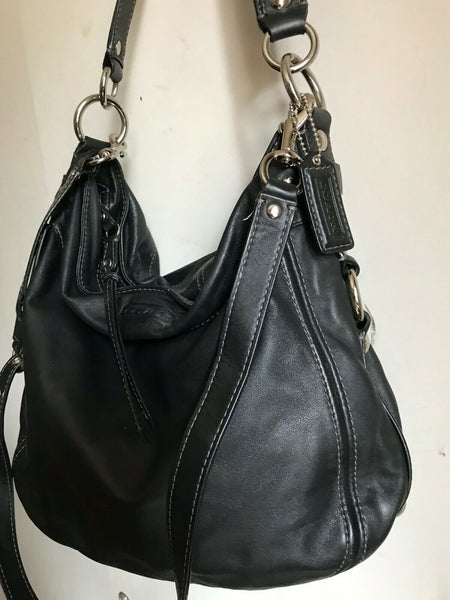 Coach cross body bag - Black Leather