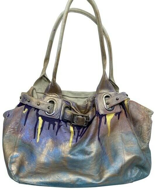 Customized By Me Multicolor Leather Shoulder Bag