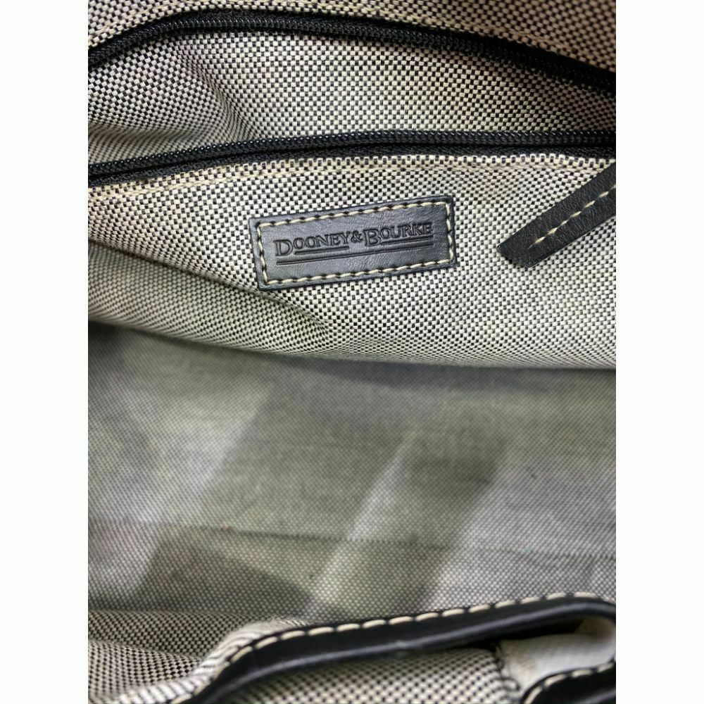 Dooney and Bourke All Over Signature Fabric Bag Size M