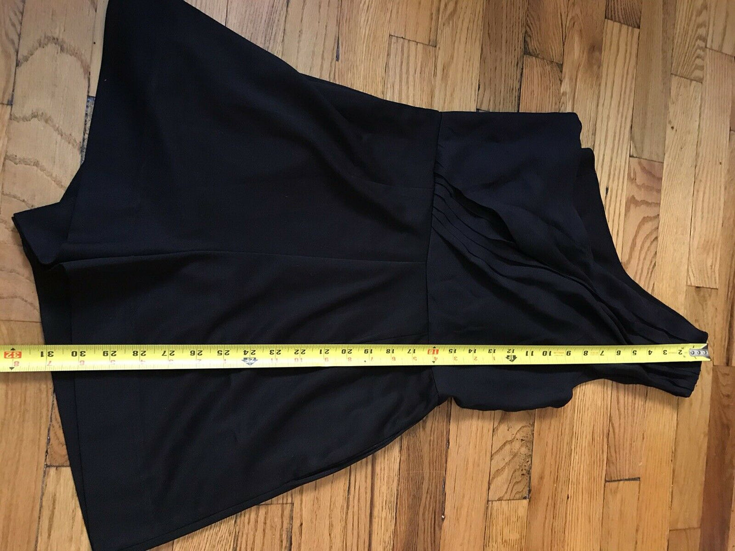 Black Halo One Shoulder Romper Dress Small