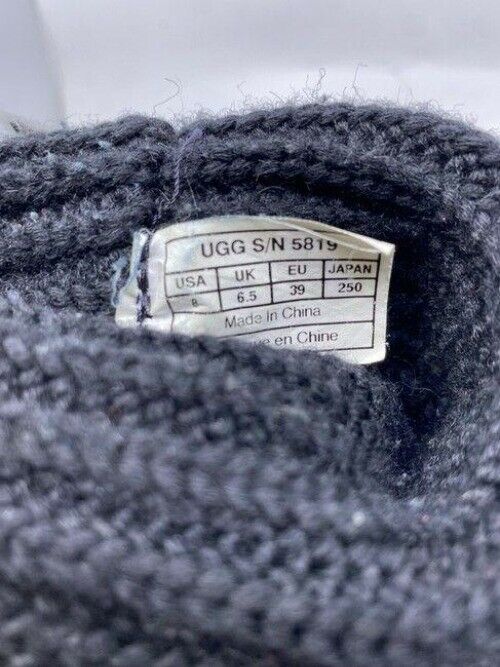 Ugg Australia Black Knitted