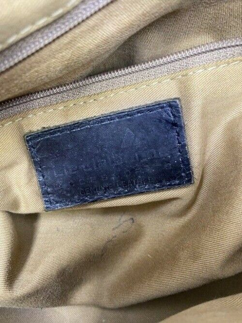 Liz Claiborne Vintage Tan Leather Shoulder Bag