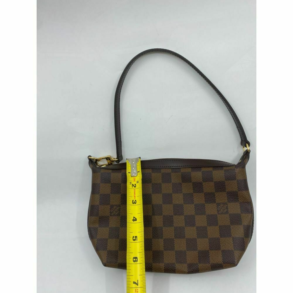 LOUIS VUITTON Damier Brown Mini Pouch
