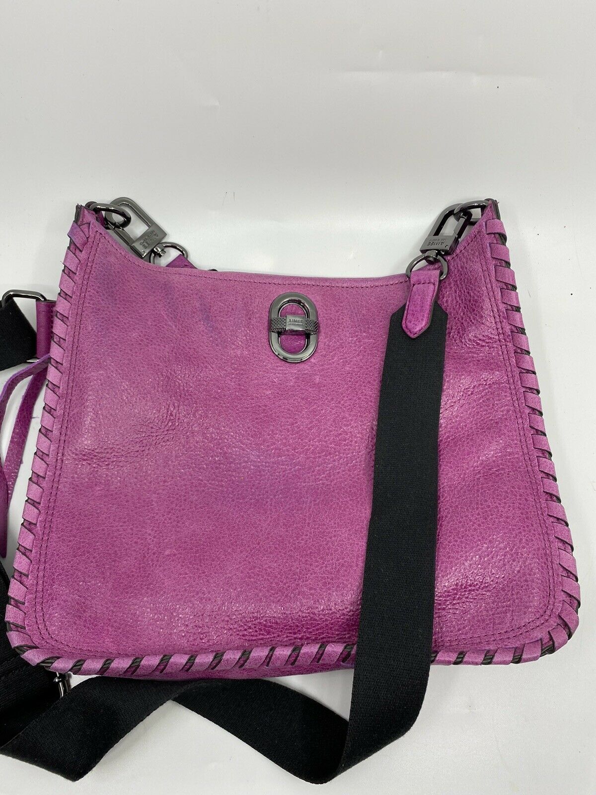 Aimee Kestenberg Pink Leather Crossbody