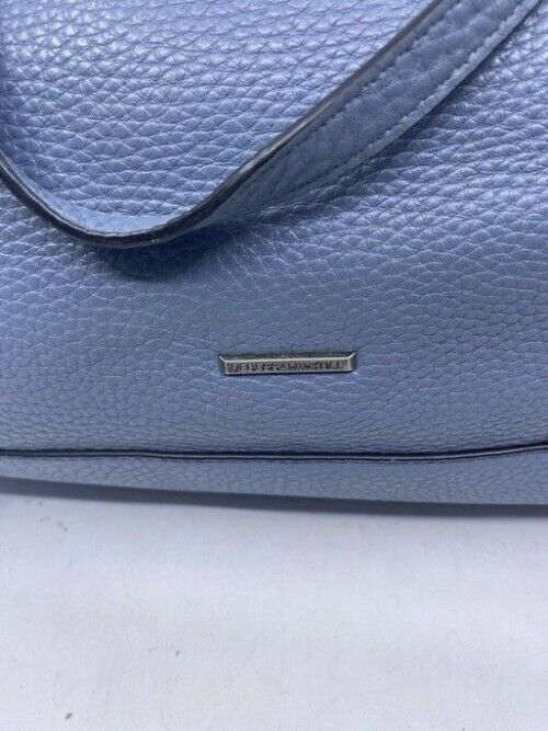 Rebecca Minkoff Darren Blue Leather Shoulder Bag
