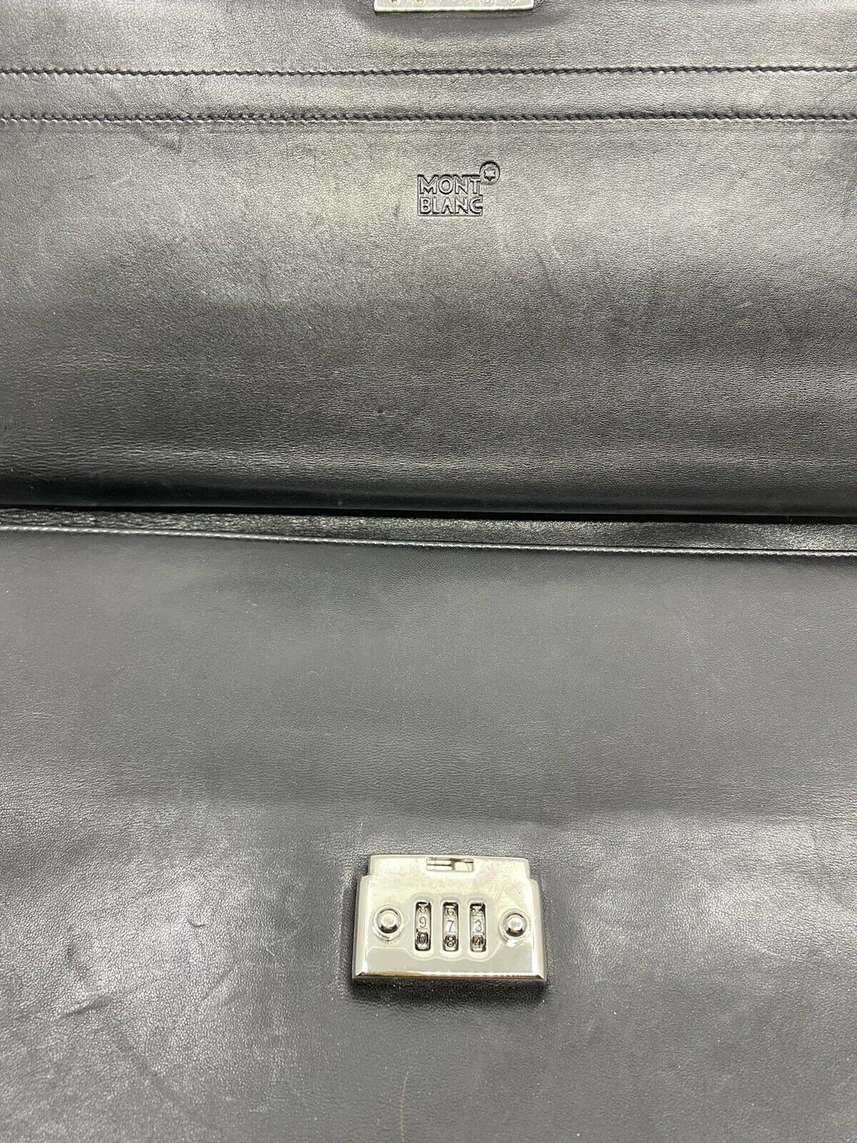 MONT BLANC Leather Briefcase