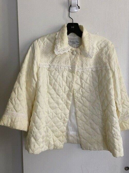 dior white vintage lingerie small activewear outerwear
