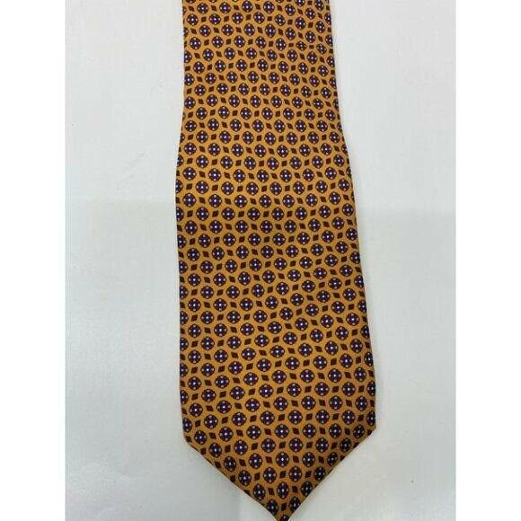 New! BONOBOS Orange Purple Premium Neck Tie
