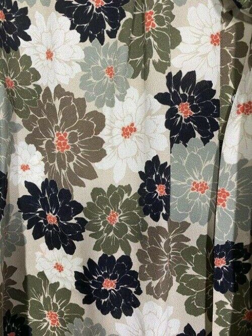 nicole miller multicolor new ls floral msrp sample small blouse