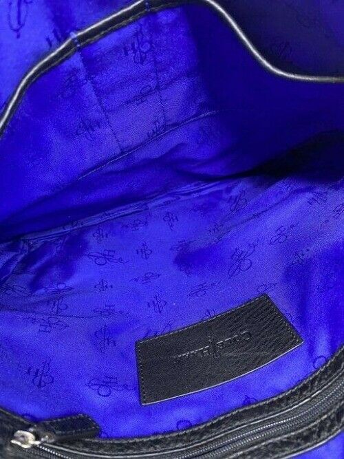 cole haan xl black leather shoulder bag